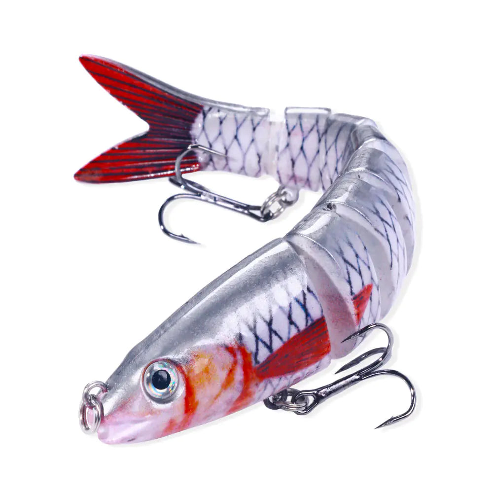 18g Multi-Section Soft Bait Fishing Lure