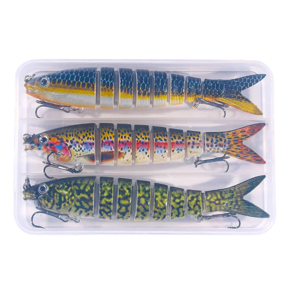 18g Multi-Section Soft Bait Fishing Lure