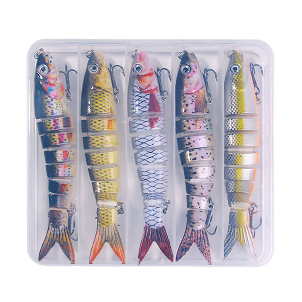 18g Multi-Section Soft Bait Fishing Lure