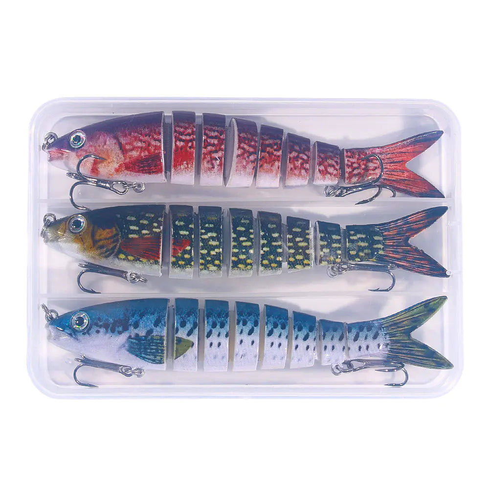 18g Multi-Section Soft Bait Fishing Lure