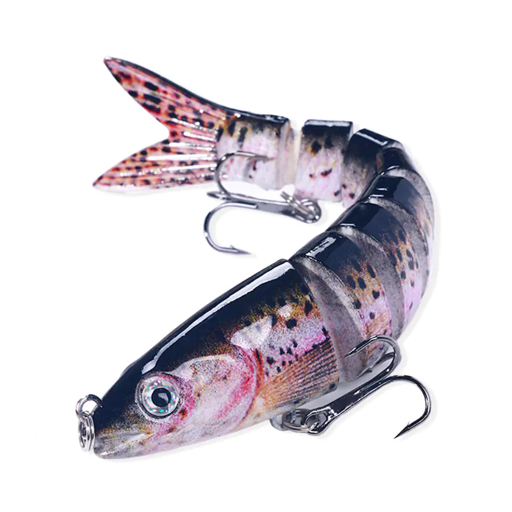 18g Multi-Section Soft Bait Fishing Lure