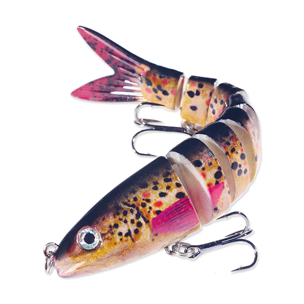 18g Multi-Section Soft Bait Fishing Lure
