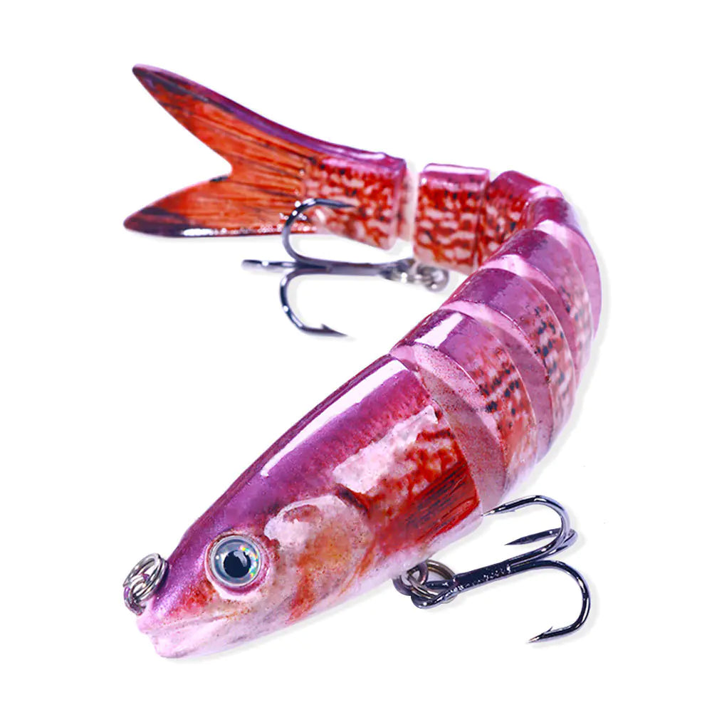 18g Multi-Section Soft Bait Fishing Lure