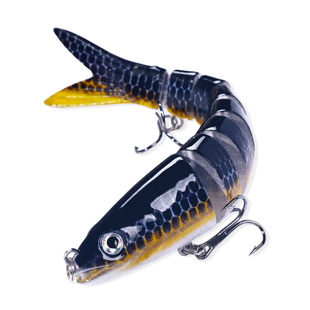 18g Multi-Section Soft Bait Fishing Lure