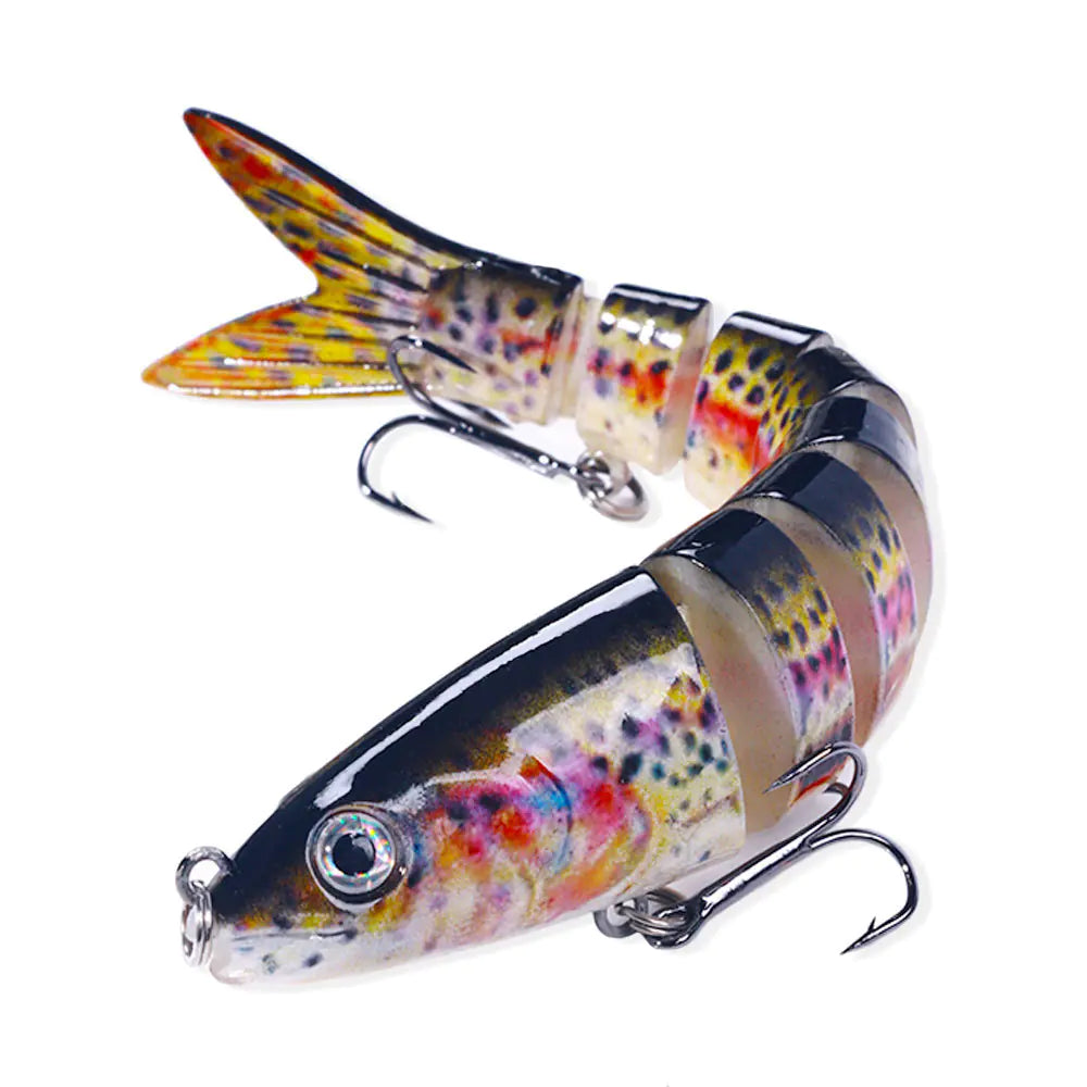 18g Multi-Section Soft Bait Fishing Lure