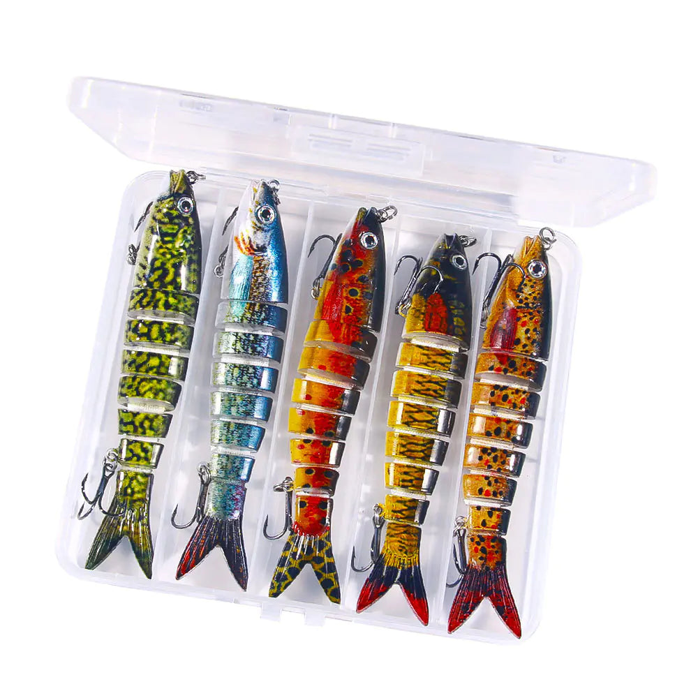 18g Multi-Section Soft Bait Fishing Lure