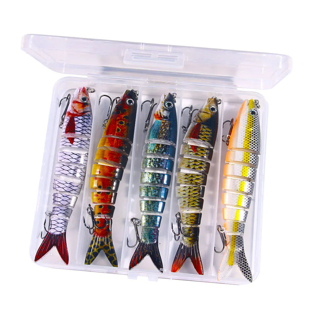 18g Multi-Section Soft Bait Fishing Lure
