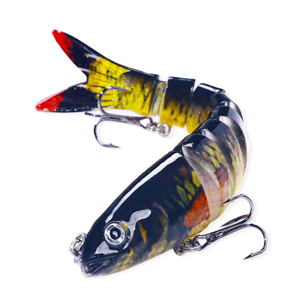18g Multi-Section Soft Bait Fishing Lure