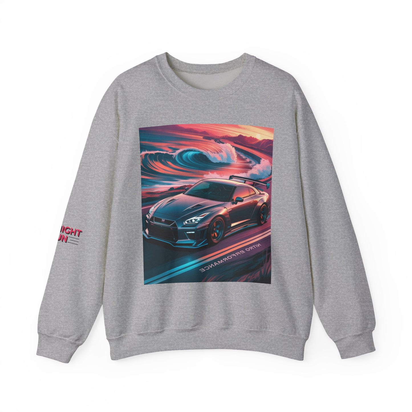 Stylish Car Art Sweatshirt, Unisex CPerfect  Car Enthusiasts, Casual Wear, Gift for Him/Her, Unique Fashion Statement
