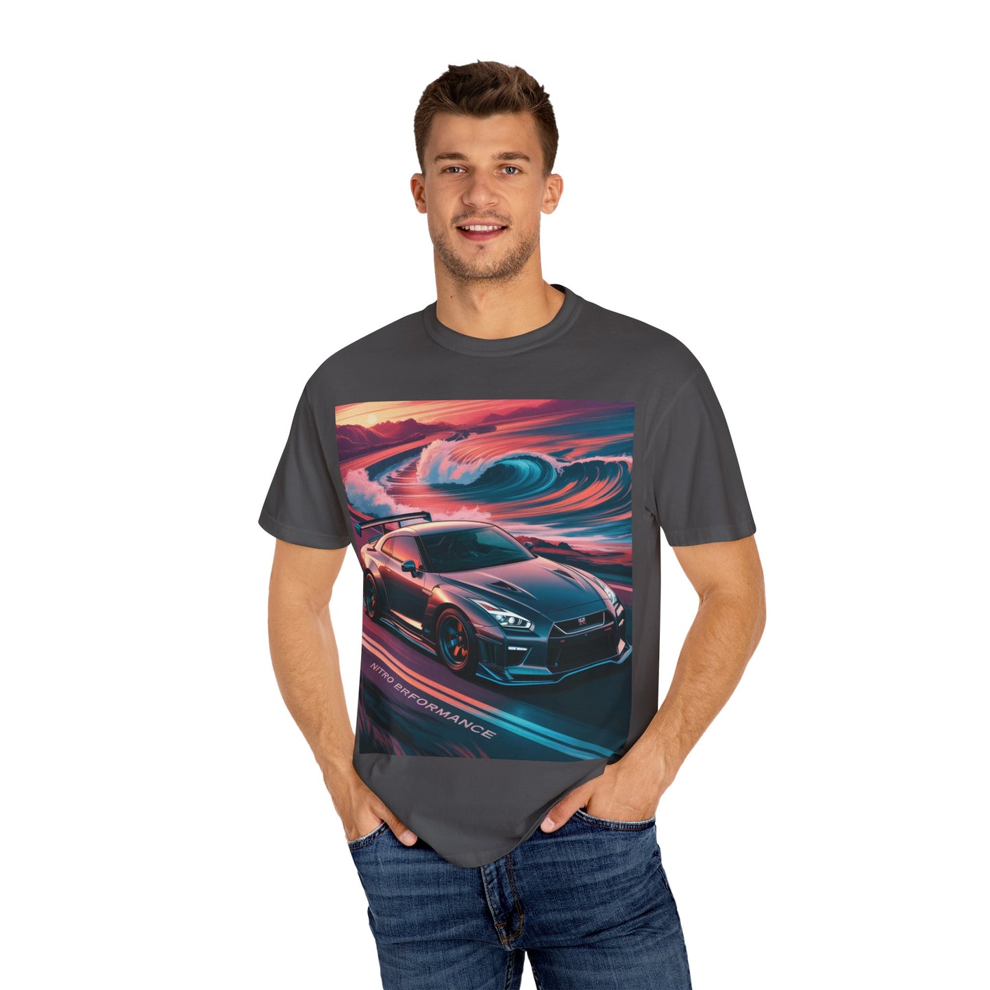 Sporty Car Vibe T-Shirt | Unisex Graphic Tee, Casual Wear for Car Enthusiasts, Perfect Gift for Birthdays, Racing Events, and Everyday Style