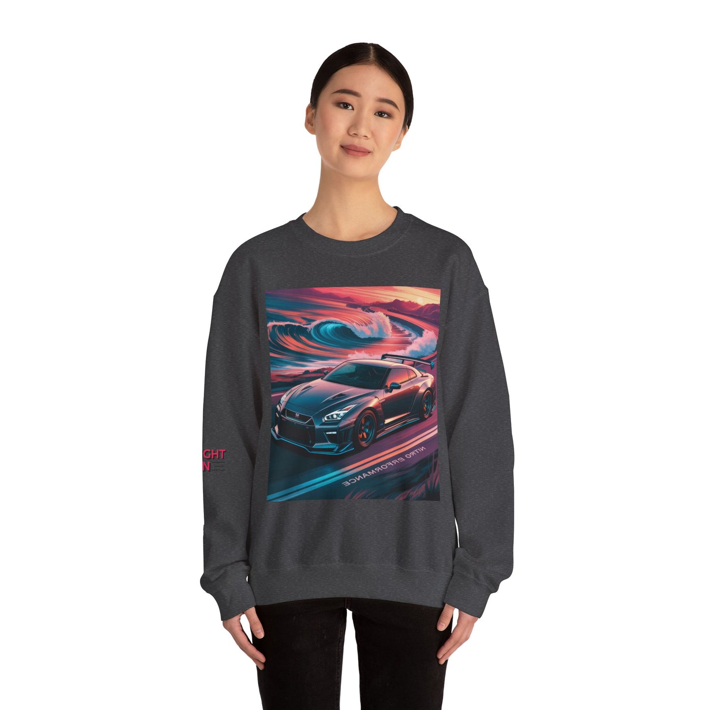 Stylish Car Art Sweatshirt, Unisex CPerfect  Car Enthusiasts, Casual Wear, Gift for Him/Her, Unique Fashion Statement