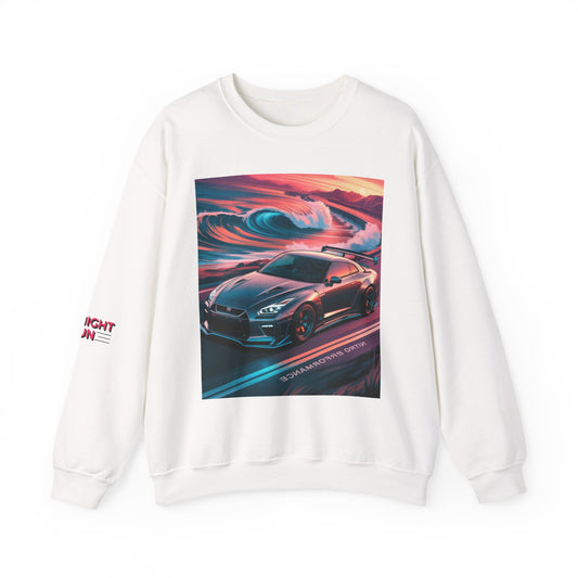 Stylish Car Art Sweatshirt, Unisex CPerfect  Car Enthusiasts, Casual Wear, Gift for Him/Her, Unique Fashion Statement