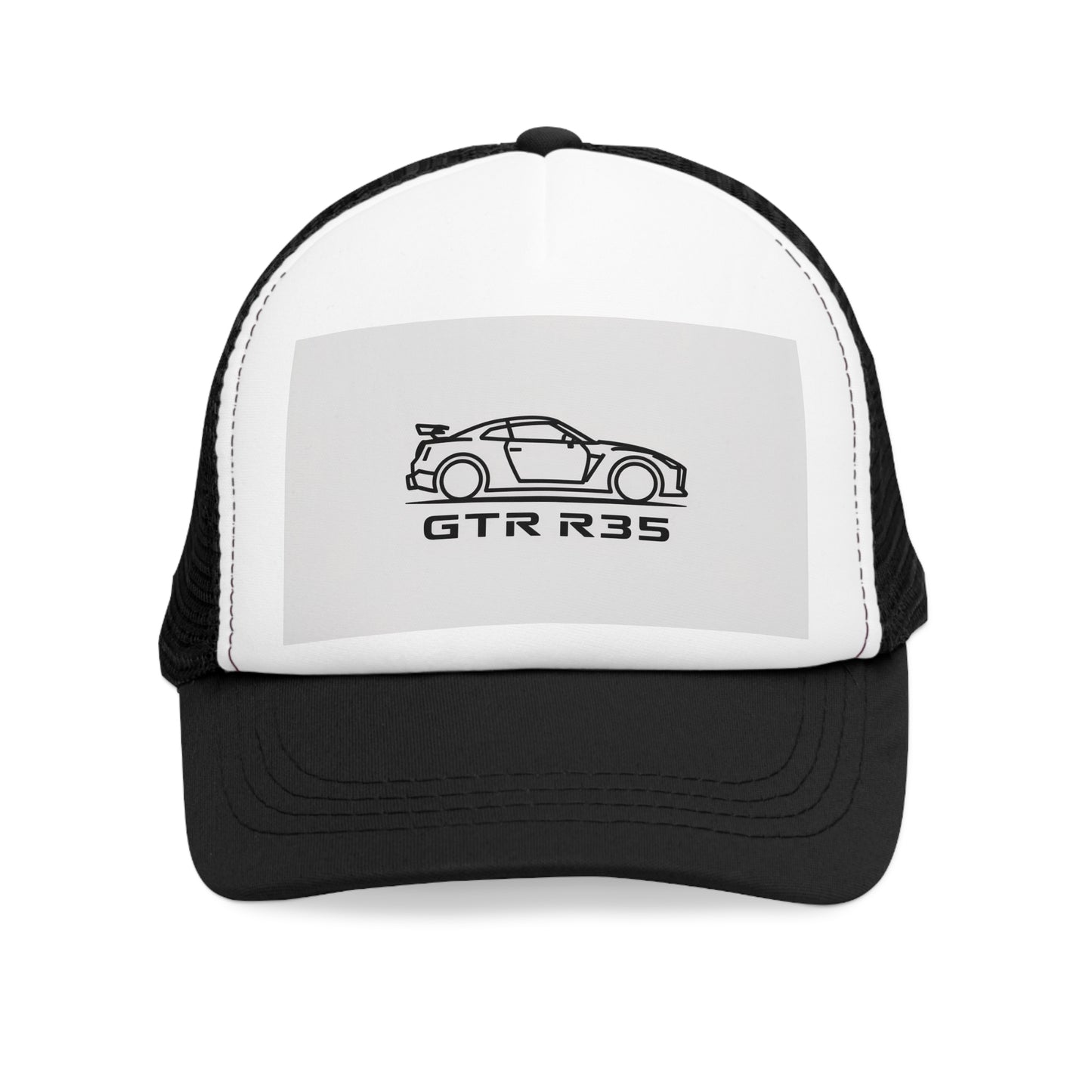Stylish Mesh Cap for Car Enthusiasts, GTR R35 Trucker Hat, Perfect Gift for Birthdays, Father's Day, Racing Events, Casual Wear