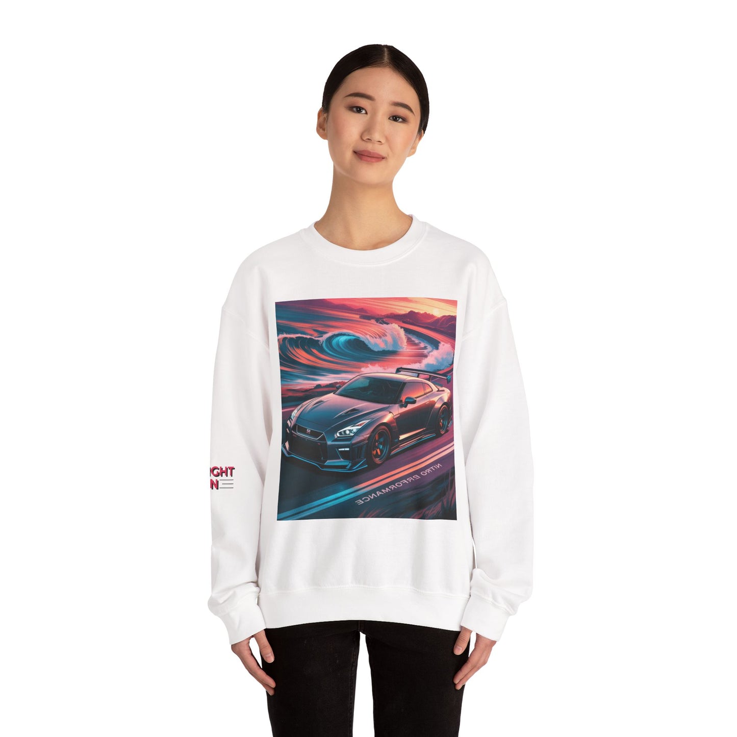 Stylish Car Art Sweatshirt, Unisex CPerfect  Car Enthusiasts, Casual Wear, Gift for Him/Her, Unique Fashion Statement