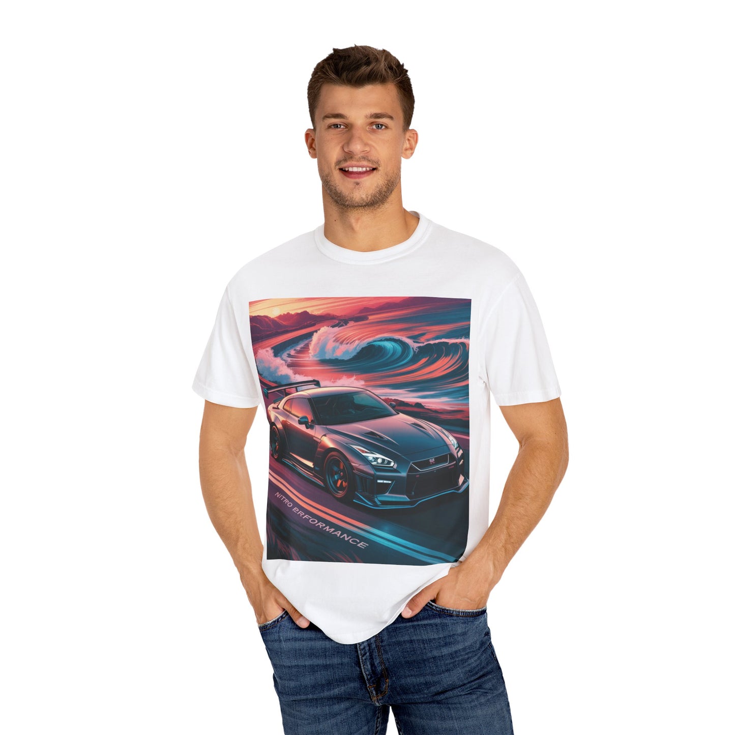 Sporty Car Vibe T-Shirt | Unisex Graphic Tee, Casual Wear for Car Enthusiasts, Perfect Gift for Birthdays, Racing Events, and Everyday Style