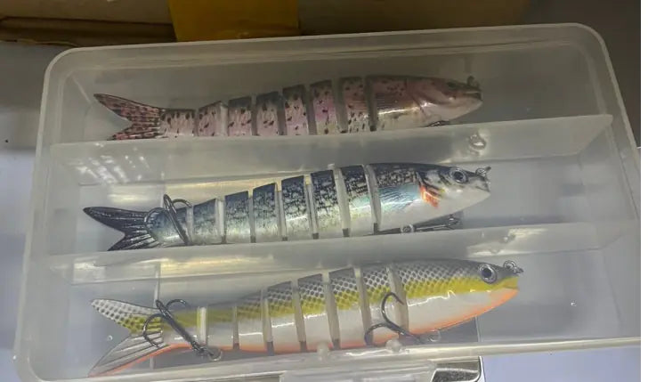 18g Multi-Section Soft Bait Fishing Lure