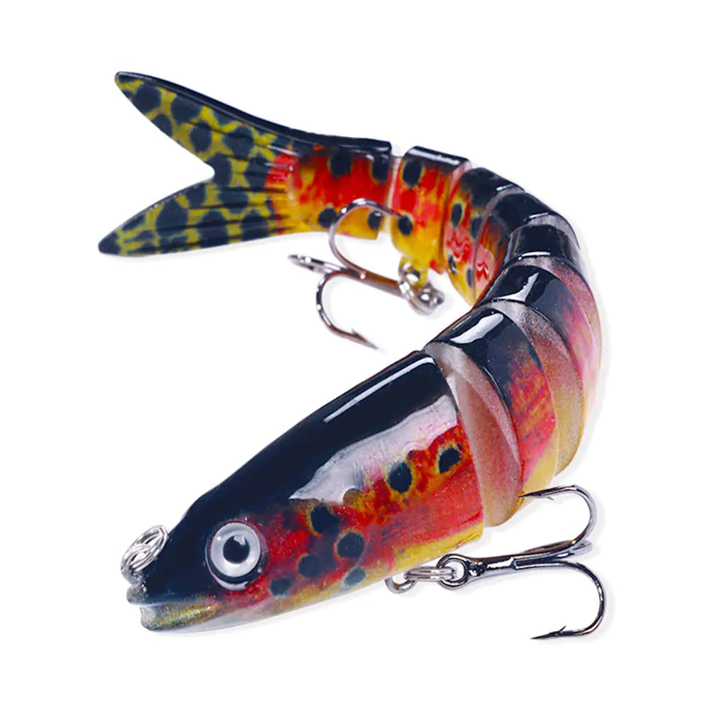 18g Multi-Section Soft Bait Fishing Lure