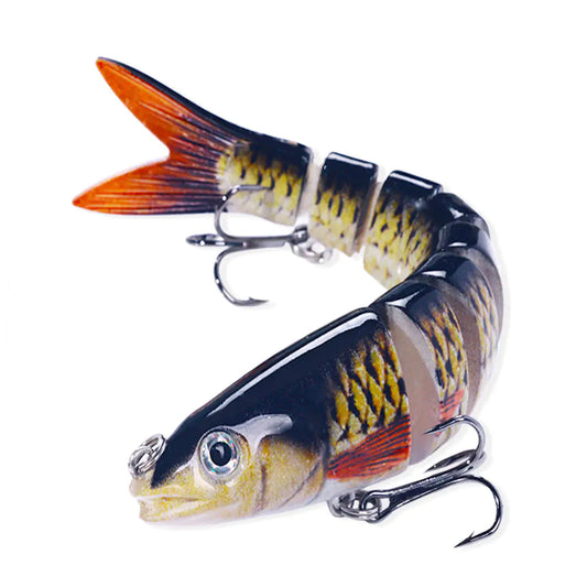 18g Multi-Section Soft Bait Fishing Lure