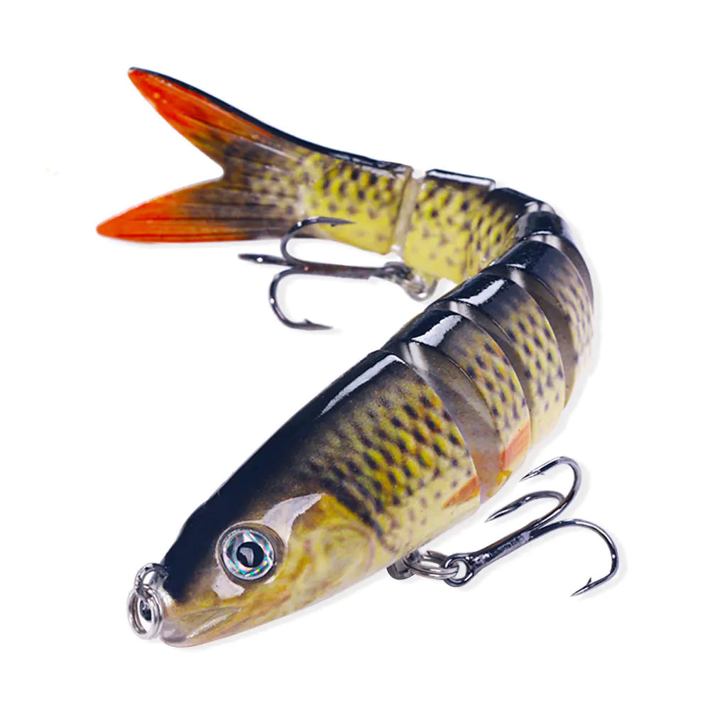 18g Multi-Section Soft Bait Fishing Lure