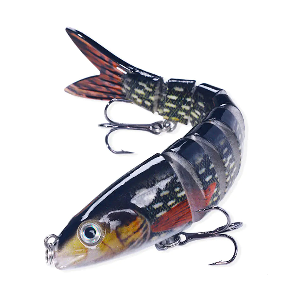 18g Multi-Section Soft Bait Fishing Lure