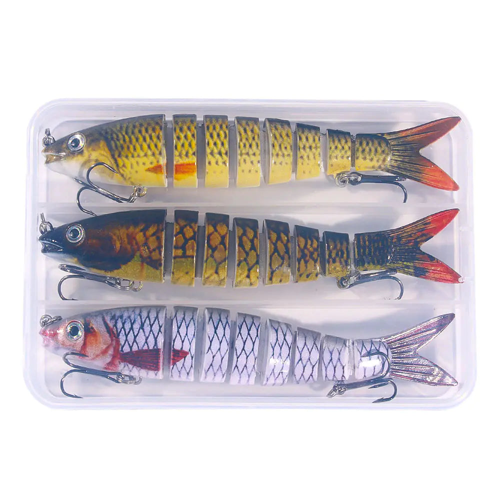 18g Multi-Section Soft Bait Fishing Lure