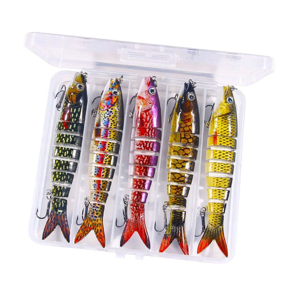 18g Multi-Section Soft Bait Fishing Lure