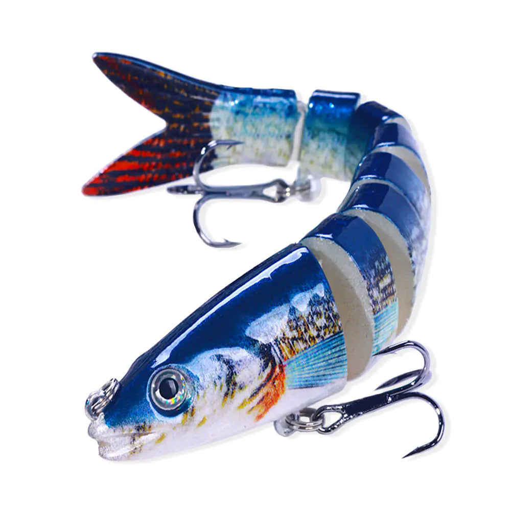 18g Multi-Section Soft Bait Fishing Lure