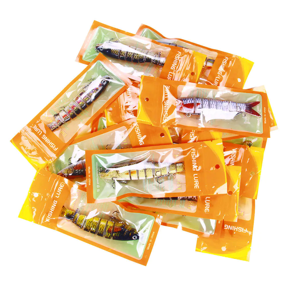 18g Multi-Section Soft Bait Fishing Lure