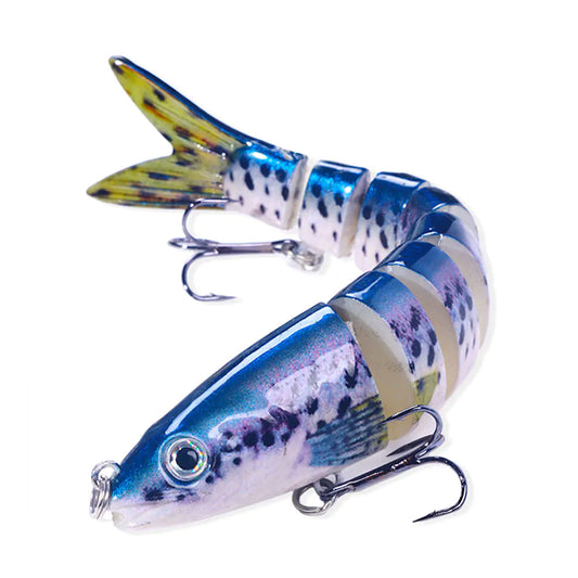 18g Multi-Section Soft Bait Fishing Lure