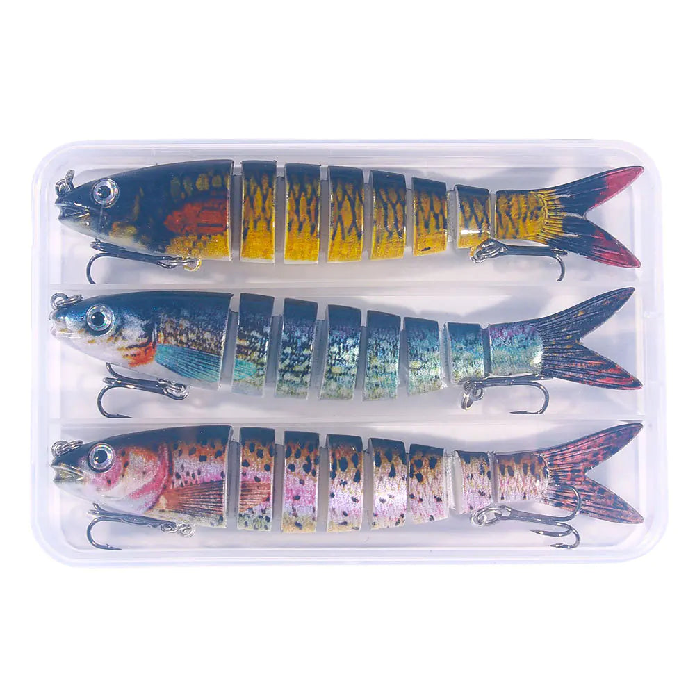 18g Multi-Section Soft Bait Fishing Lure